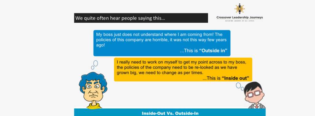 Inside Out Versus Outside In
